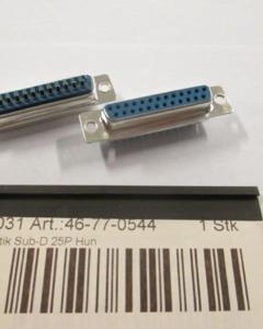 Socket Sub-D 25P Female